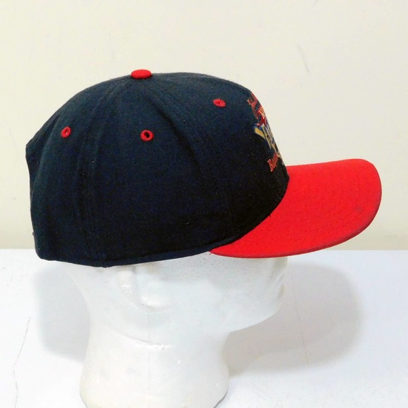 Vintage New Era MLB All Star Fanfest Boston 1999 Snapback Hat Cleaned Reshaped - Picture 3 of 9